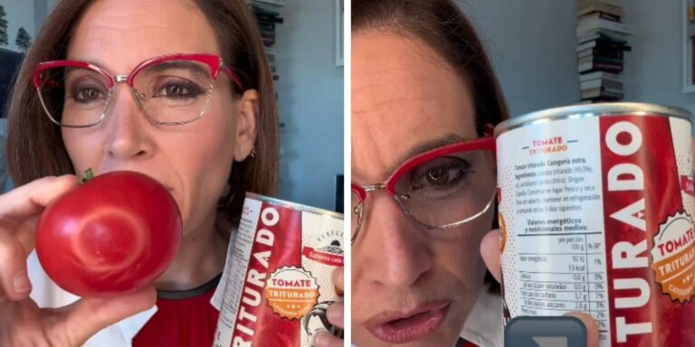 Boticaria García advierte de lo que llevan las latas de tomate del supermercado: «Si te fijas...»