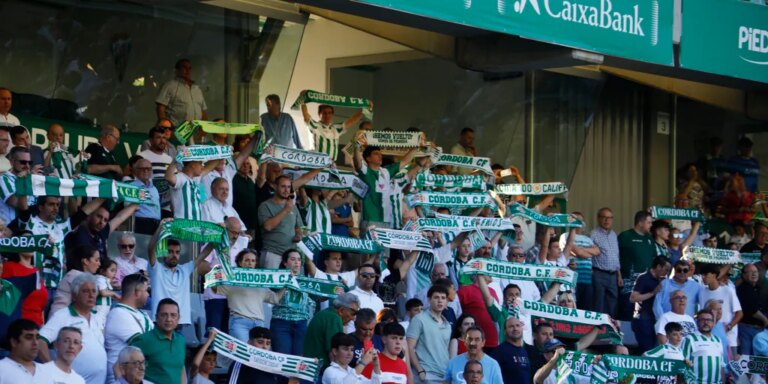Mosaico de la afición del Córdoba CF para el partido clave ante la Ponferradina