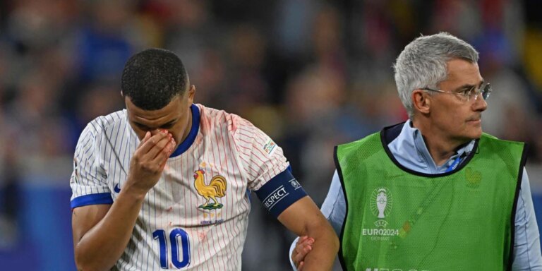 Kylian Mbappé, el hombre de la máscara