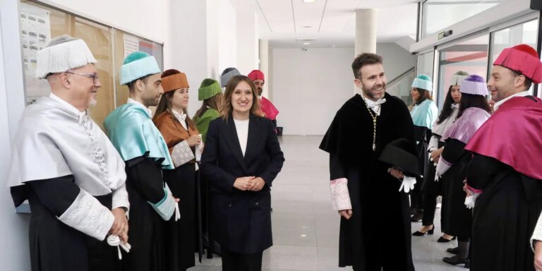 García López renueva su mandato en la UEMC con el reto de «aunar esfuerzos para que el talento se quede»