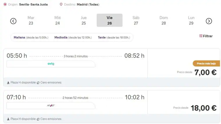 Renfe lanza 'superprecios' para viajar a partir de julio en sus trenes