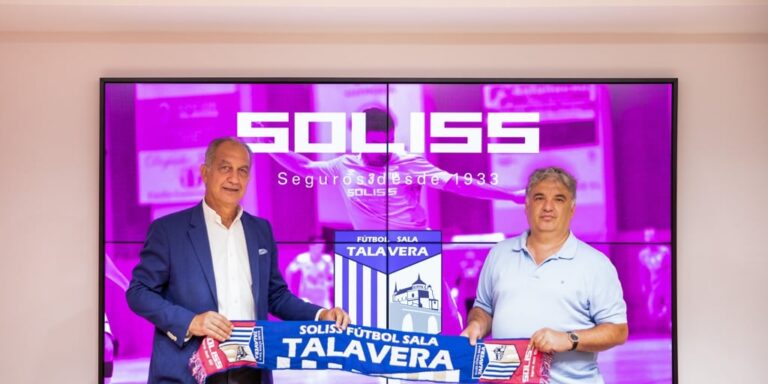 Soliss renueva el patrocinio del club Fútbol Sala Talavera para la próxima temporada