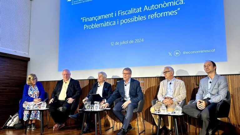 Debate sobre financiación autonómica en el Col.legi d'Economistes