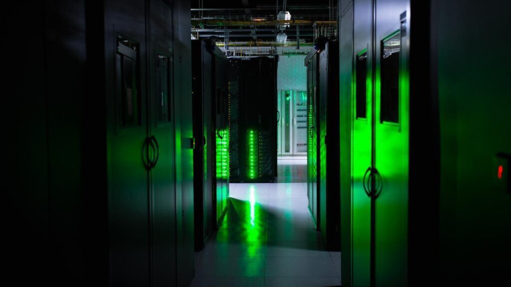 Data center de Digital Realty en Madrid.