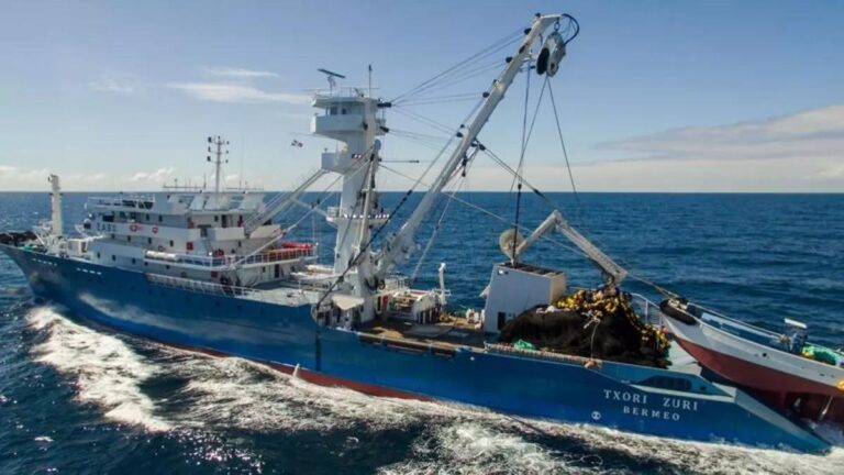 El "Txori Zuri", con base en Bermeo