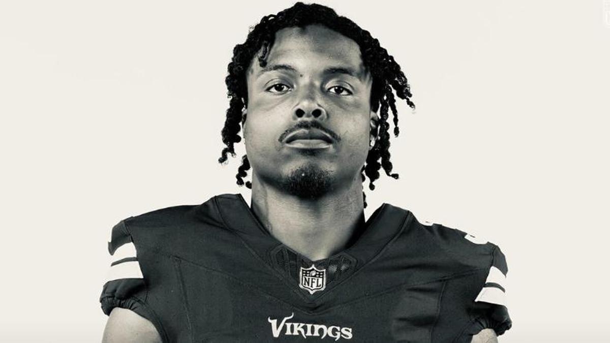 Khyree Jackson en una imagen compartida por su club tras su muerte.
