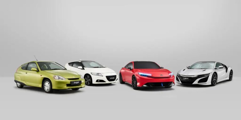 Los coches híbridos de Honda cumplen 25 años