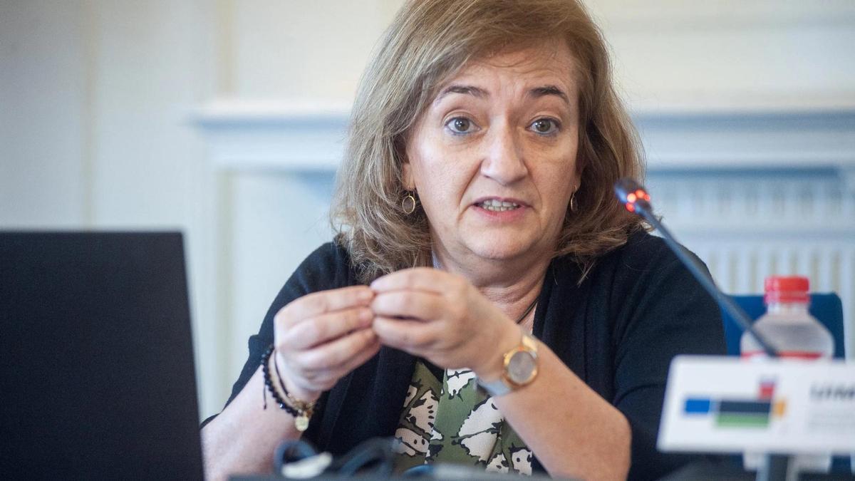 La presidenta de la Airef, Cristina Herrero, este junio.