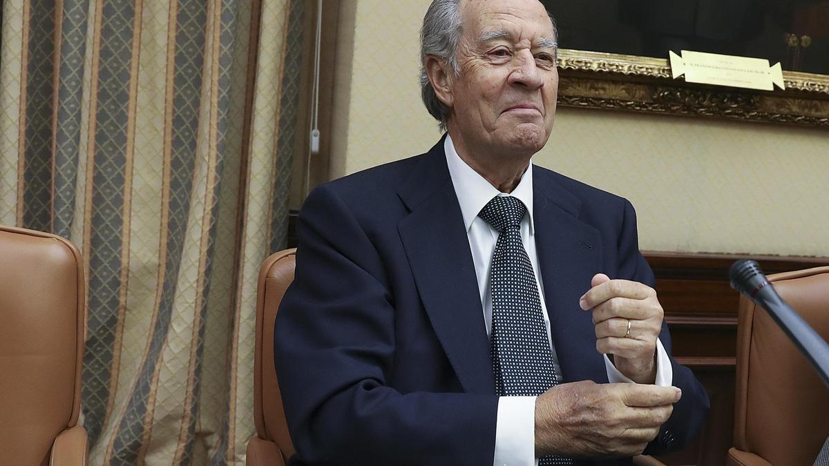 El fundador del grupo industrial e inmobiliario que lleva sus apellidos, Juan Manuel Villar Mir.