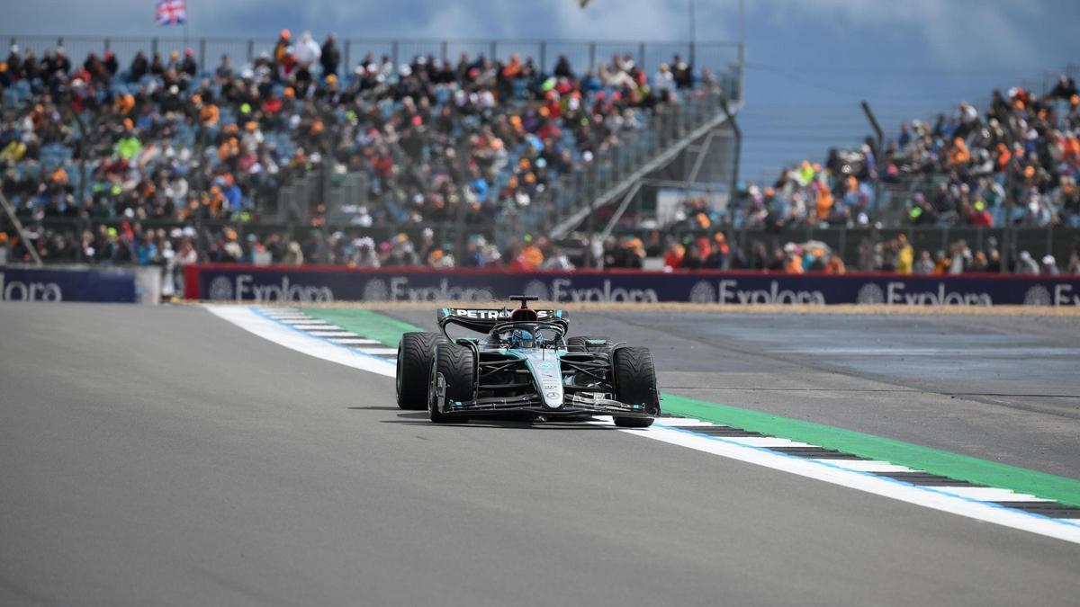 George Russell consigue la pole en Silverstone