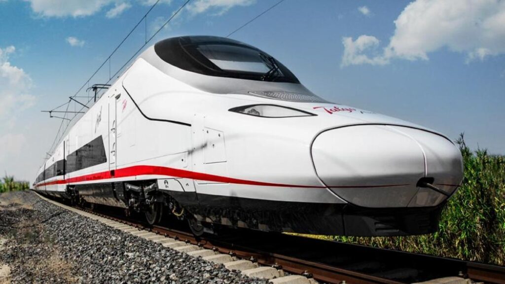 Cabecera de un tren Avril, desarrollado por Talgo