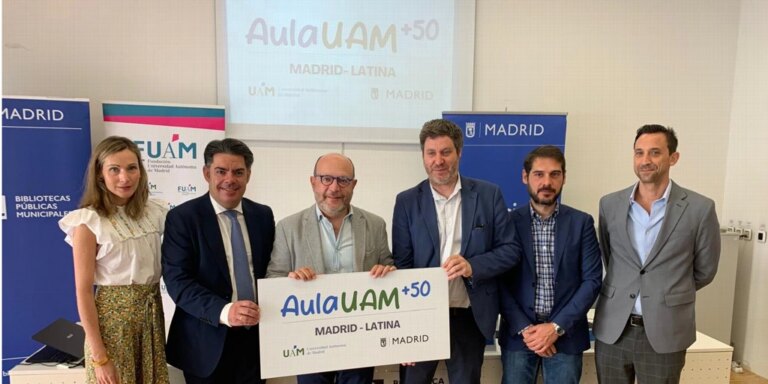 Latina contará con su propia aula de formación para mayores de 50 años de la Universidad Autónoma de Madrid