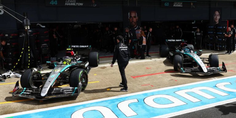Russell firma la pole por delante de Hamilton y Norris