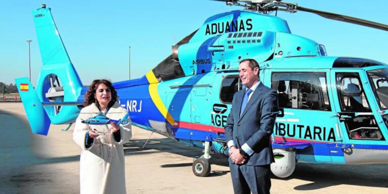 La matriz de las empresas de los helicópteros de Vigilancia Aduanera debe casi un millón al Fisco