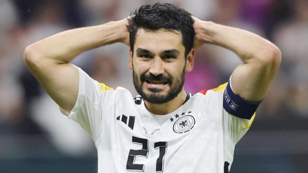 Ilkay Gündogan, durante el partido ante Suiza.