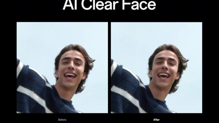 Funciones AI para mejorar las fotos.