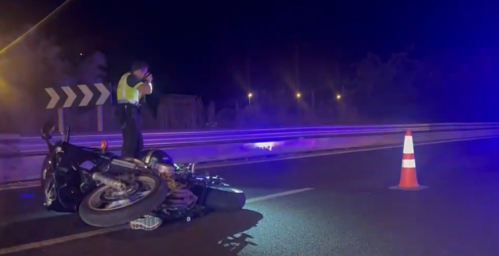 Muere atropellado un motorista de 64 años tras sufrir una caída en la M-607