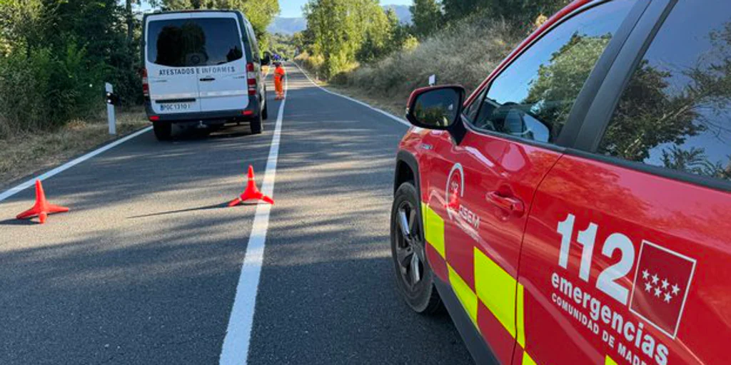 Muere atropellado un hombre que caminaba por una carretera con un carro de compra en Montejo de la Sierra