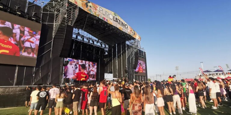 «están pendientes del partido y no de mi concierto»