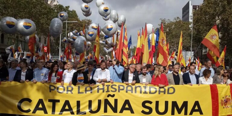La Fiscalía rechaza amnistiar a un condenado por agredir a una mujer que llevaba un globo de Cs al grito de «puta España»