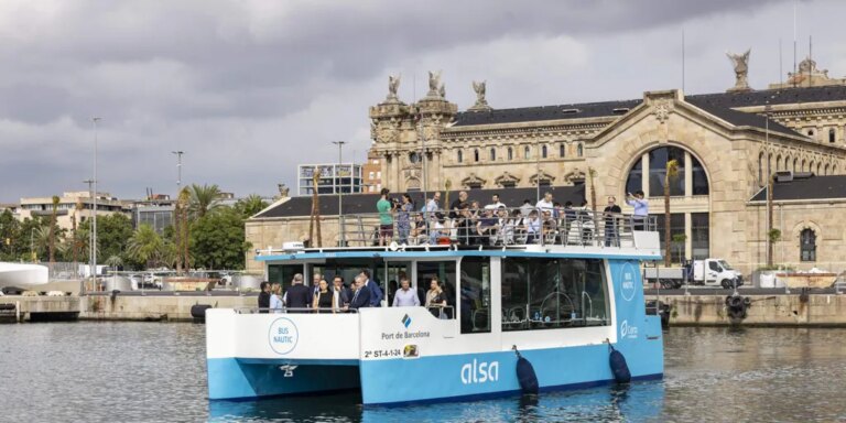 Barcelona tendrá un nuevo servicio de bus náutico de cero emisiones