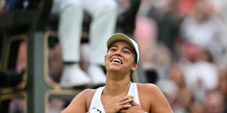 Quién es Jessica Bouzas, la tenista gallega de 21 años que ha dado la sorpresa en primera ronda de Wimbledon