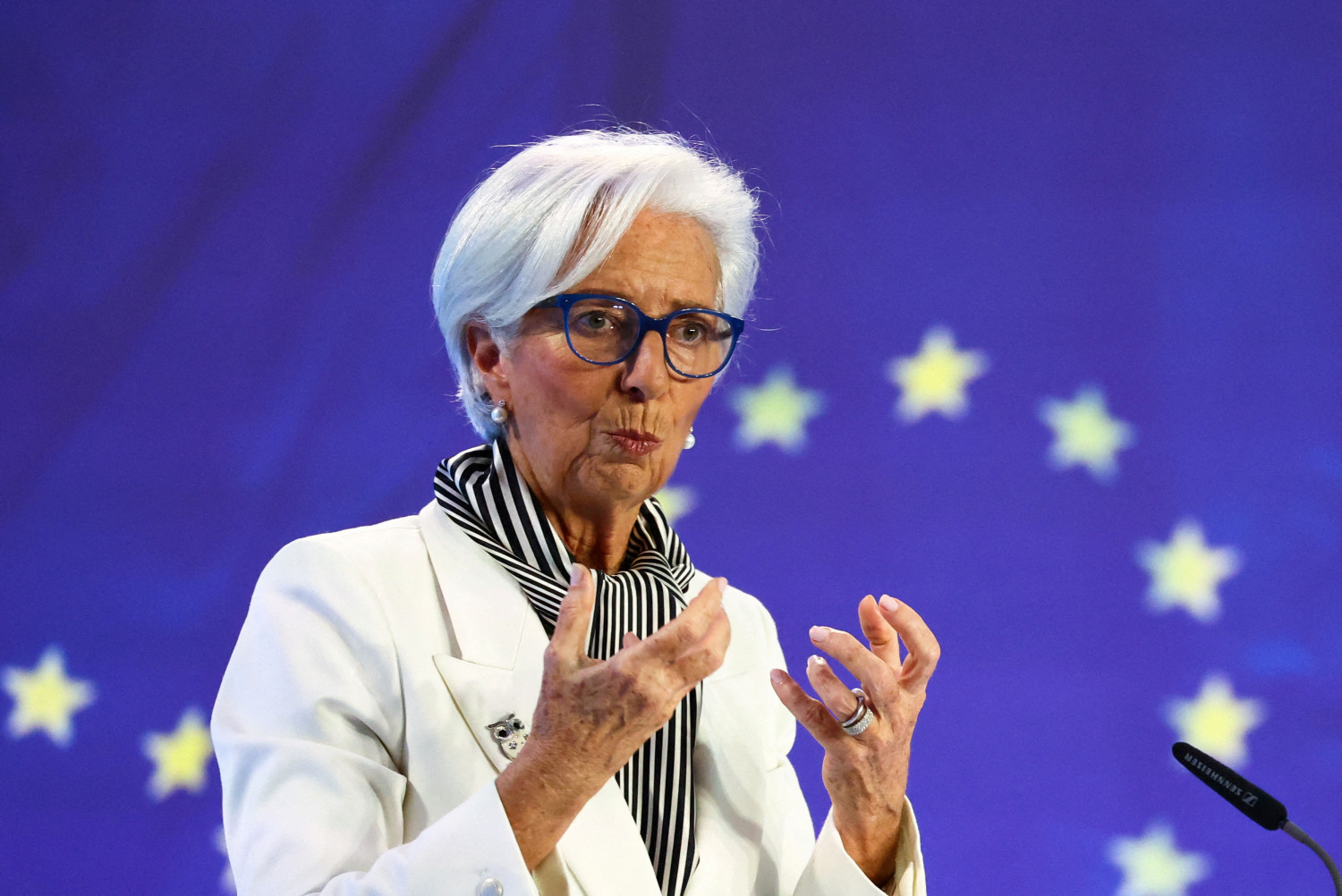 Lagarde: "Todavía enfrentamos varias incertidumbres con respecto a la inflación"