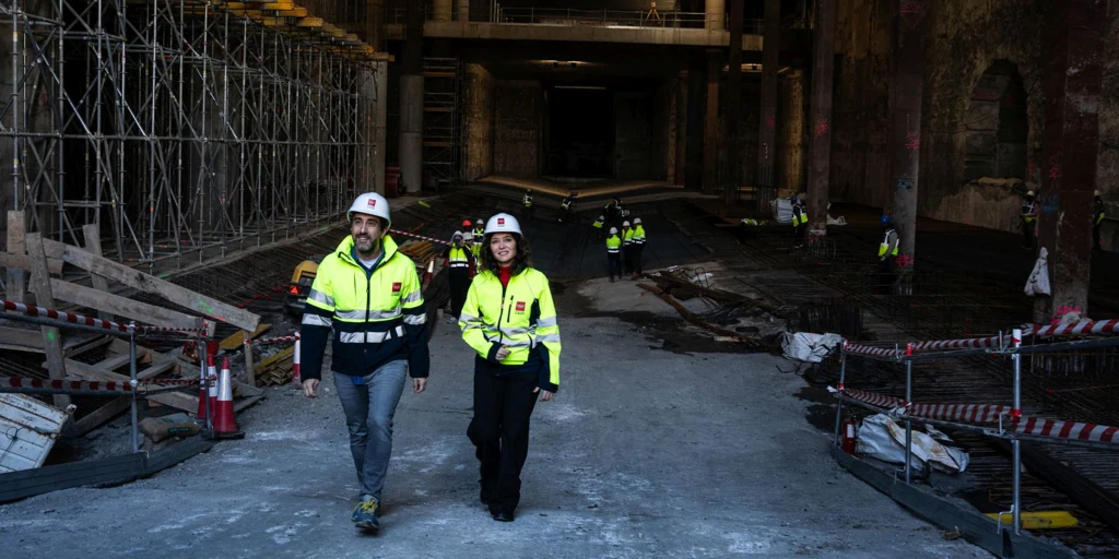 obras en la L3, L5, L7B, L9 y L11