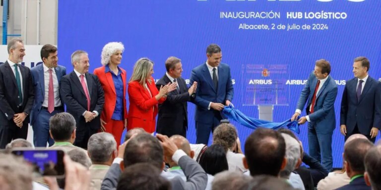 Airbus estrena su nuevo HUB logístico con 50.000 metros y 300 empleados para gestionar todas las piezas