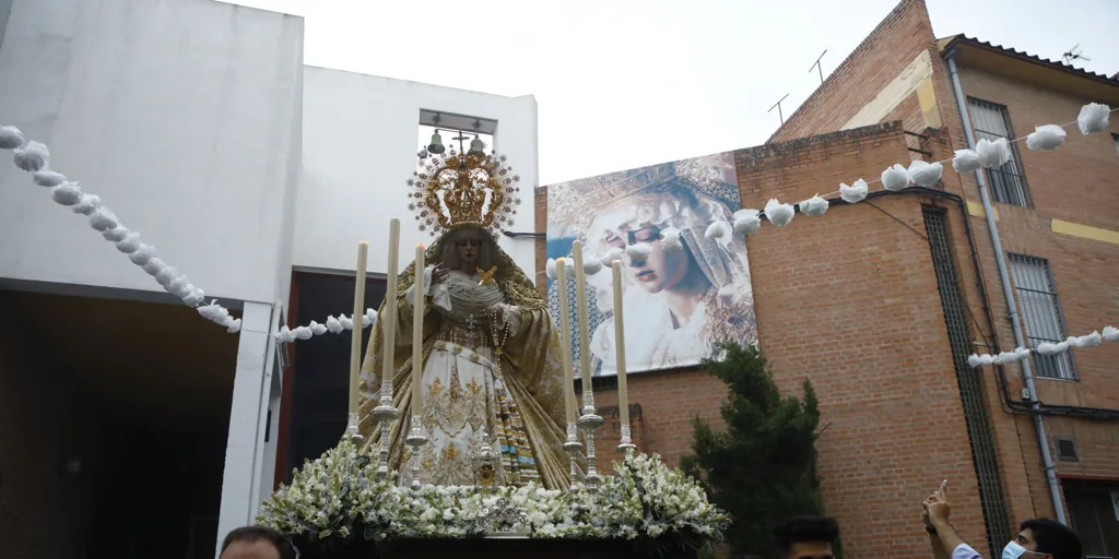 La Virgen de la Estrella de Córdoba visitará la parroquia de las Margaritas en su rosario