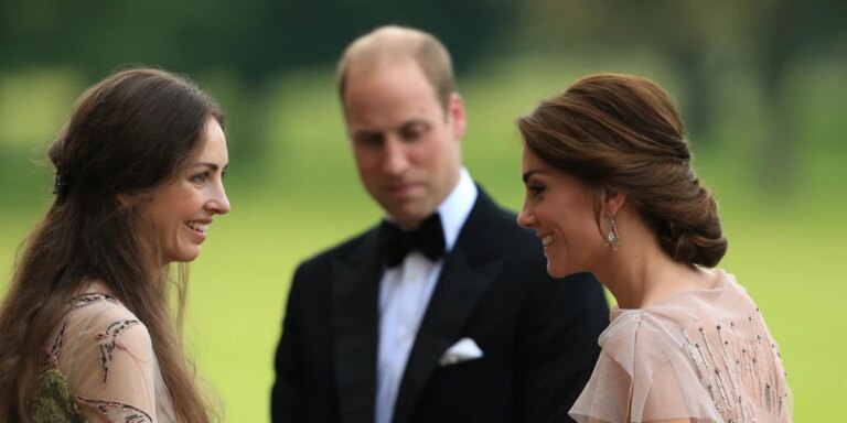 La inquietante estrategia del Palacio de Buckingham para 'eliminar' la supuesta infidelidad del Príncipe Guillermo con Rose Hanbury