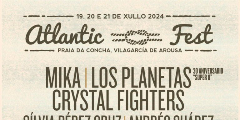 Depedro, Mika y Andrés Suárez, entre otros, se subirán al escenario del Atlantic Fest el próximo fin de semana