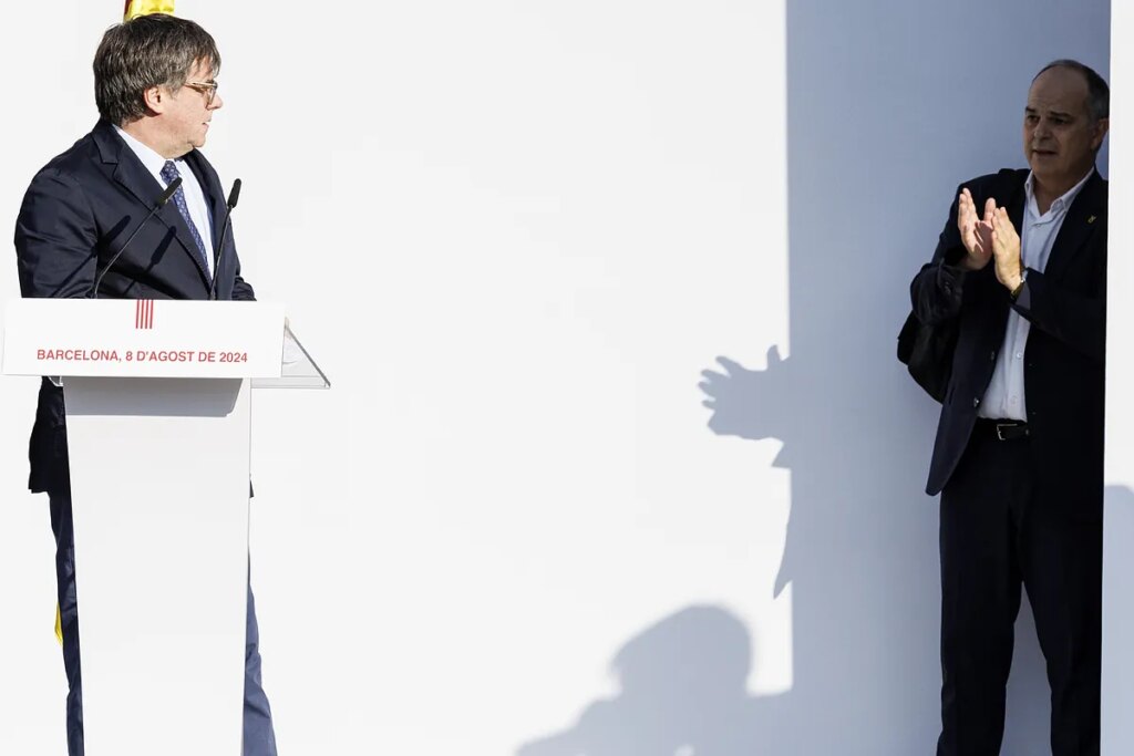 Junts "no descarta la presencia" de Puigdemont en el congreso que celebrará en Calella