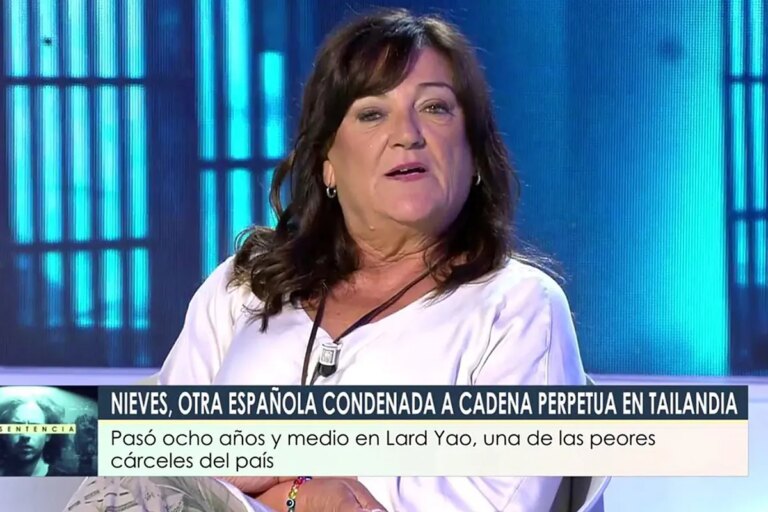 Nieves, una española que estuvo condenada a cadena perpetua en Tailandia, afirma que Daniel Sancho "saldrá del país a los ocho años"