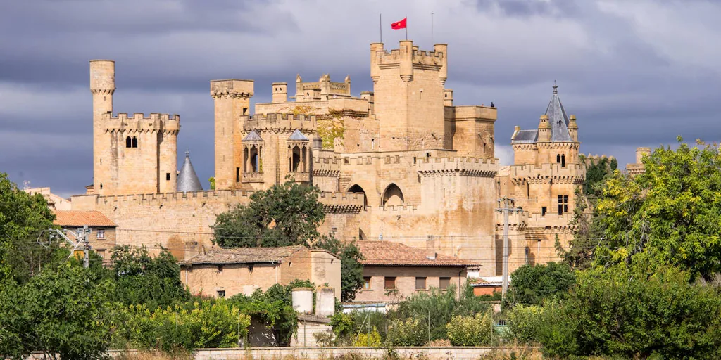 Olite, el castillo con un extraño zoológico gigante que envidió toda Europa en la Edad Media