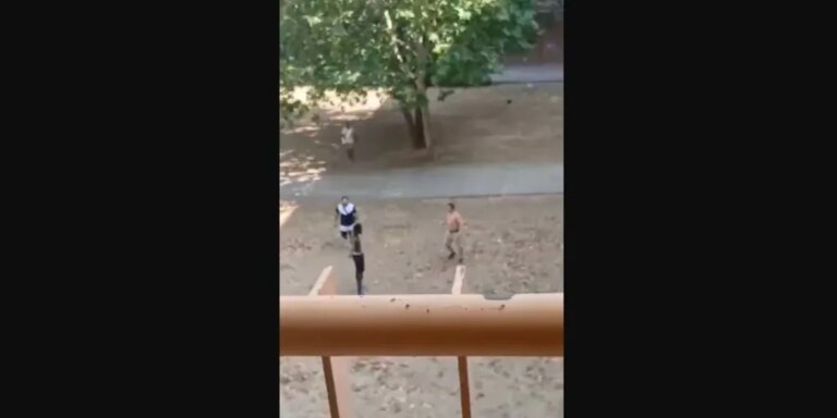 Un policía dispara al aire para contener una pelea a machetazos en Alcalá de Henares