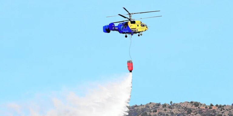 Nuevos camiones y refuerzos aéreos para los bomberos de la Comunidad de Madrid