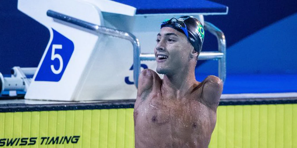 Gabrielzinho, el 'pequeño' de 1,21 m que hace temblar a gigantes en la natación paralímpica