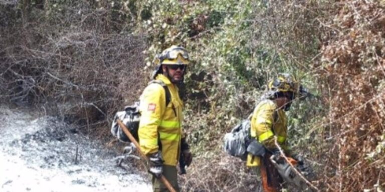 El Plan Infoca despliega medios aéreos y terrestres en Algeciras ante un nuevo incendio
