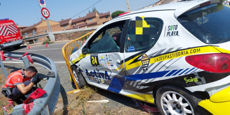 Siete heridos de diversa consideración al ser atropellados durante el XIV Rally Villa Fitero en Navarra