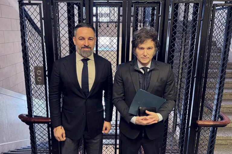 Milei insiste ante Abascal en que la derecha española debe unirse: "No nos podemos dar el lujo de la dispersión"