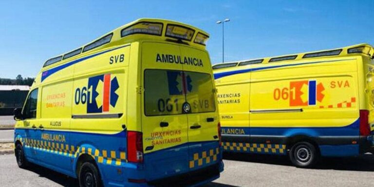 Muere una persona al caerle encima un silo de 200 kilos en Agolada (Pontevedra)