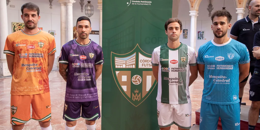 El Córdoba Patrimonio de la Humanidad presenta sus equipaciones para la temporada 2024/2025