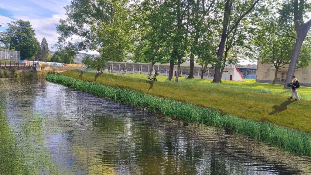 La Policía busca la cabeza de un hombre en el río Piles de Gijón tras la denuncia de una vecina