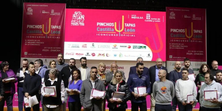 Un total de 27 cocineros compiten en Zamora en el I Concurso Oficial de Pinchos y Tapas de Castilla y León