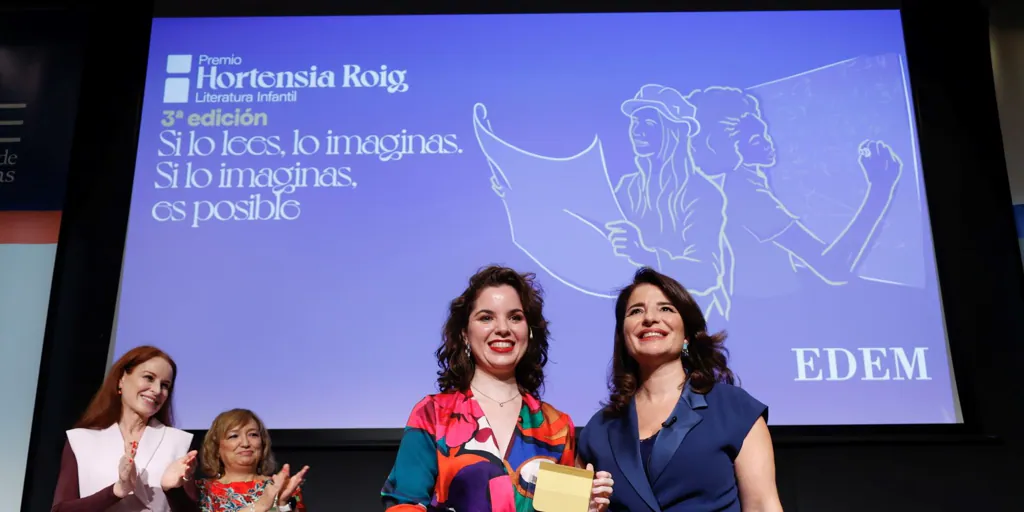 La valenciana Ainoa García, ganadora del Premio Hortensia Roig de literatura infantil