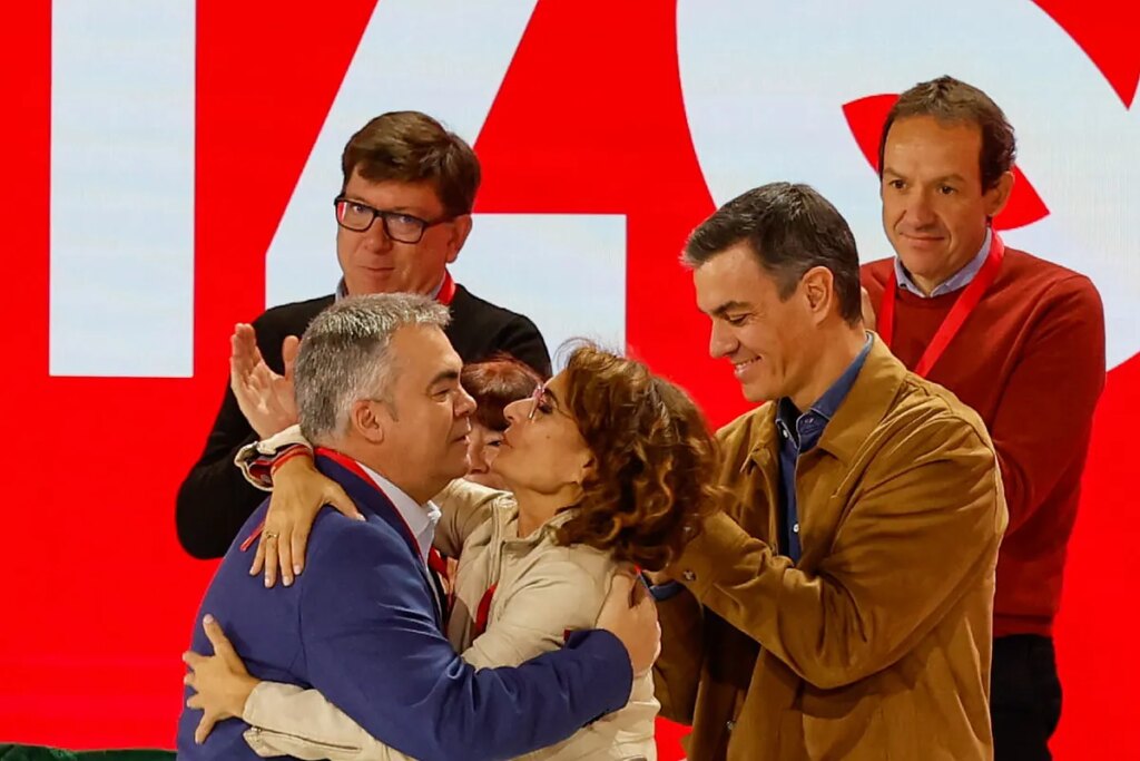 Sánchez mantiene a Montero y Cerdán al frente del PSOE e incorpora a la delegada de Gobierno en Valencia