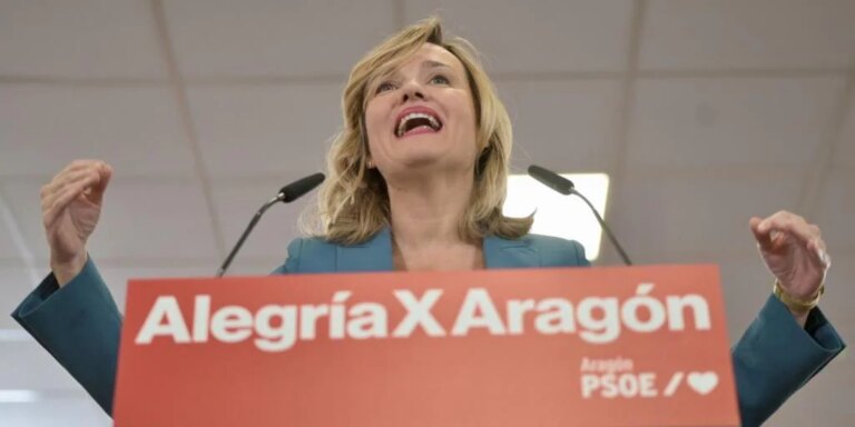 Alegría se lanza a suceder a Lambán sin alusiones al cisma interno en el PSOE aragonés