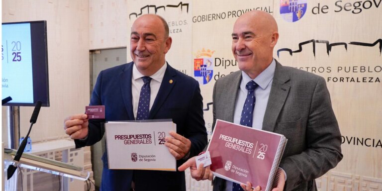 La Diputación de Segovia presenta unas Cuentas «sostenibles» que superan los 90 millones de euros