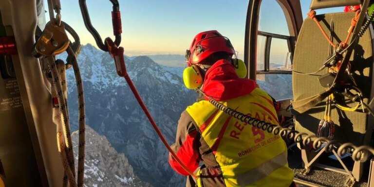 Localizado con vida el montañero leonés desaparecido desde hace cuatro días en los Picos de Europa